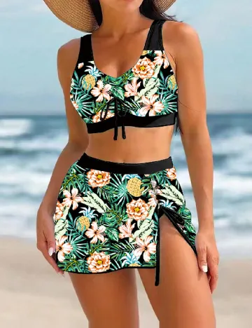 Costum de baie SHEIN, negru