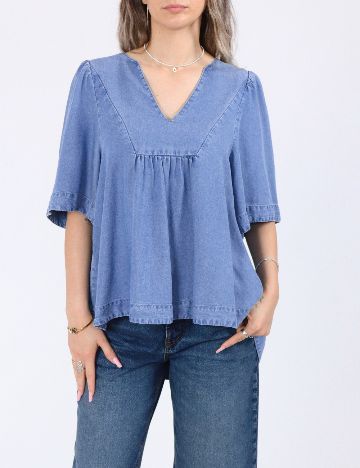 Bluza Vero Moda, albastru
