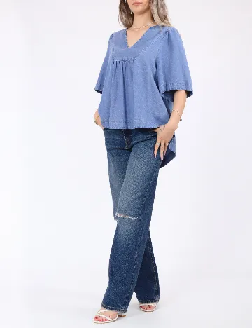 Bluza Vero Moda, albastru