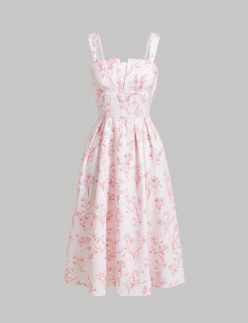 Rochie medie SHEIN, alb