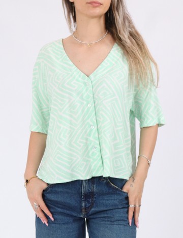 Camasa Vero Moda, verde