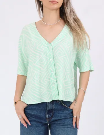 Camasa Vero Moda, verde