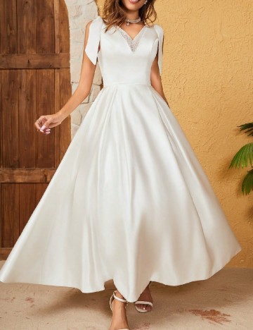 Rochie lunga SHEIN, alb