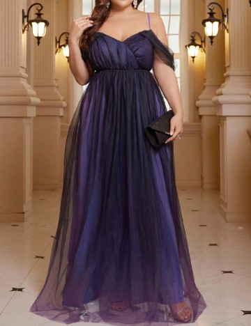 Rochie lunga SHEIN CURVE, mov