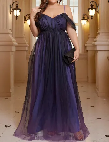 Rochie lunga SHEIN CURVE, mov