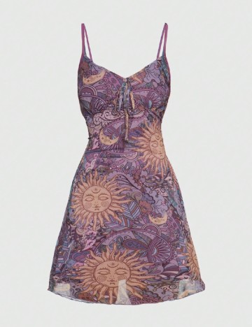 Rochie scurta Romwe, mov