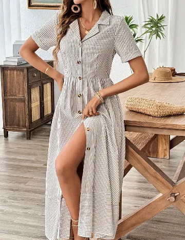 Rochie lunga SHEIN, maro