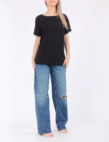 Bluza Vila, negru