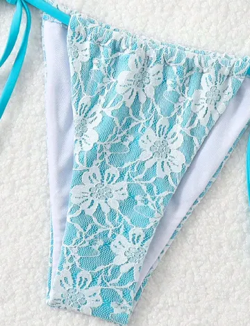 Costum de baie SHEIN, albastru