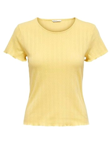 Tricou Only, galben