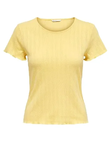 Tricou Only, galben