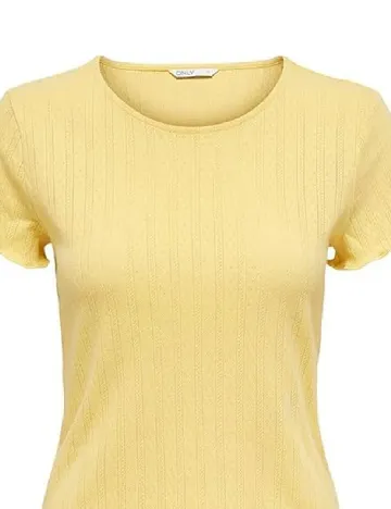 Tricou Only, galben