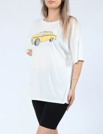 Tricou American Eagle, alb