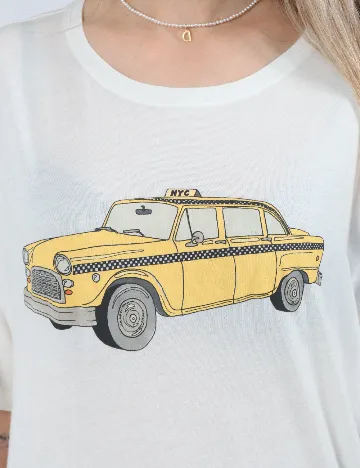 Tricou American Eagle, alb