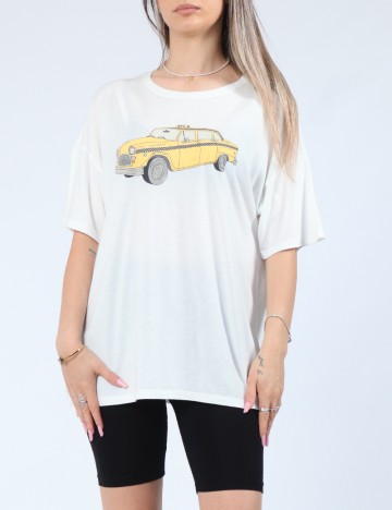 Tricou American Eagle, alb