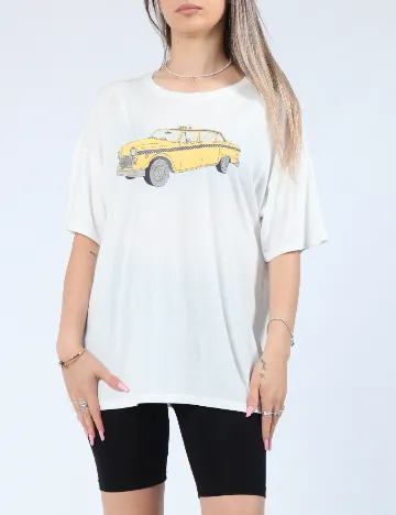 Tricou American Eagle, alb