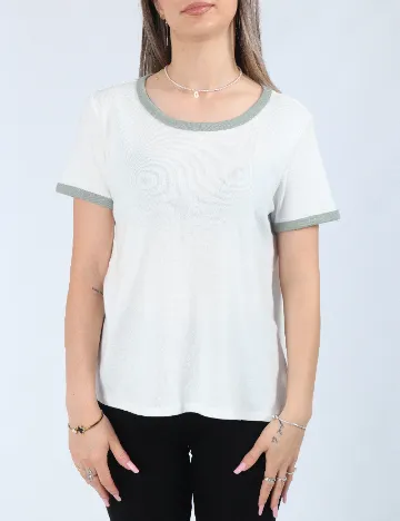 Tricou American Eagle, alb