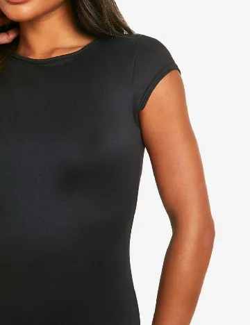 Rochie lunga Boohoo, negru