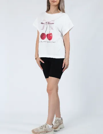 Tricou Noisy May, alb