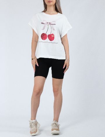 Tricou Noisy May, alb