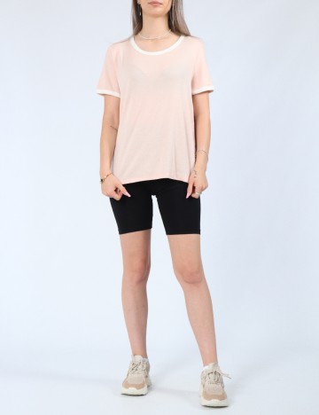 Tricou American Eagle, roz pal