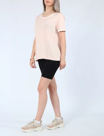 Tricou American Eagle, roz pal
