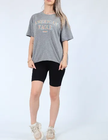 Tricou American Eagle, gri