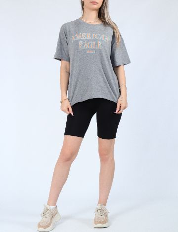 Tricou American Eagle, gri