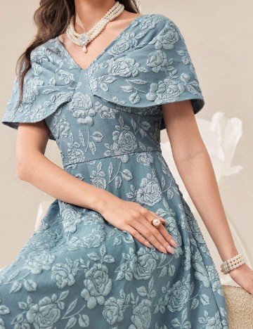 Rochie lunga SHEIN, turcoaz