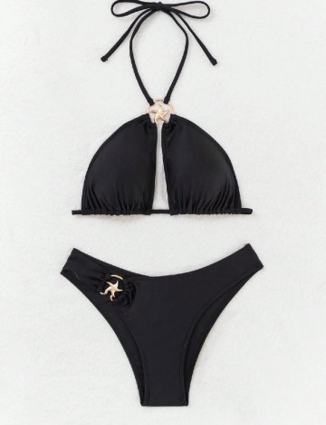 Costum de baie SHEIN, negru