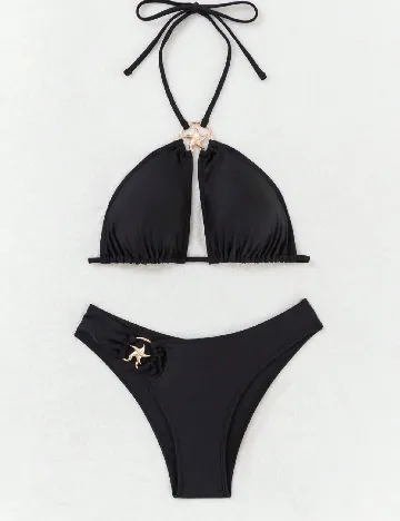 Costum de baie SHEIN, negru