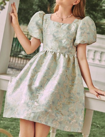 Rochie Shein Kids, verde