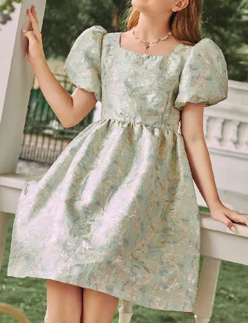 Rochie Shein Kids, verde