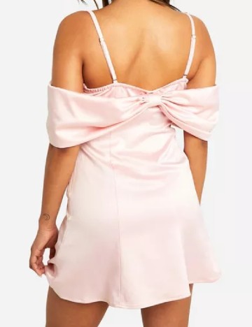 Rochie scurta Boohoo, roz