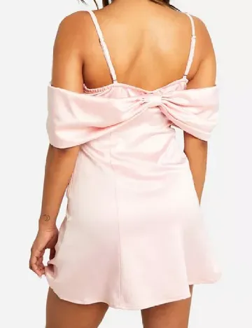 Rochie scurta Boohoo, roz