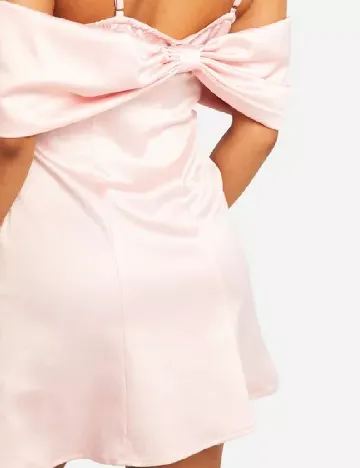 Rochie scurta Boohoo, roz