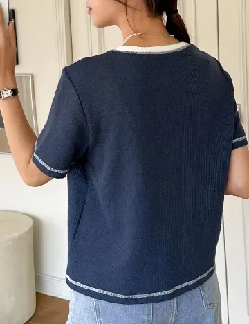 Tricou Dazy, bleumarin