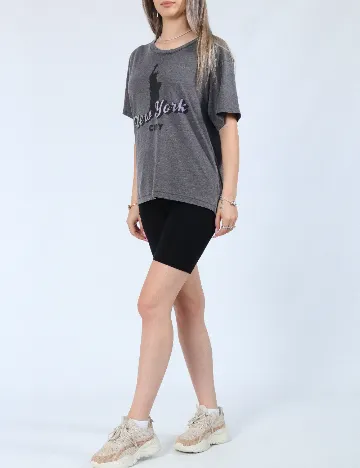 Tricou American Eagle, gri inchis