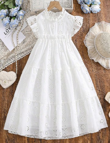 Rochie Shein Kids, alb