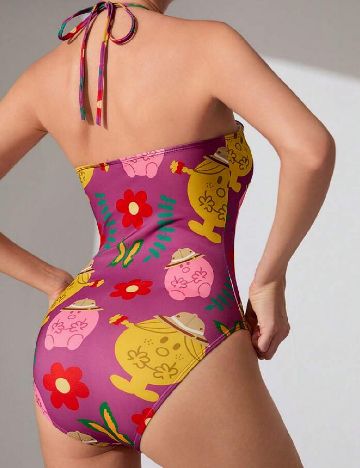 Costum de baie SHEIN, mov