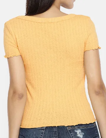 Tricou American Eagle, galben