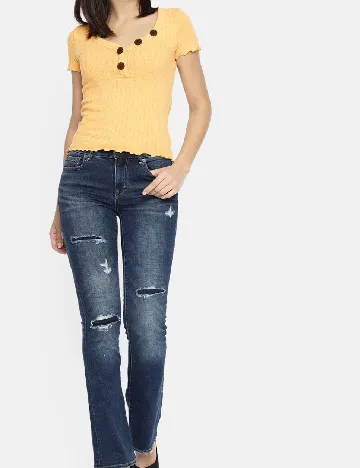 Tricou American Eagle, galben