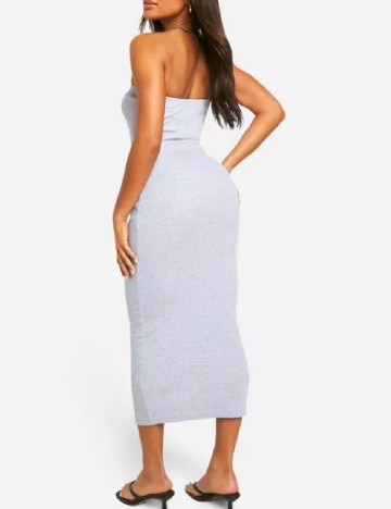 Rochie medie Boohoo, gri