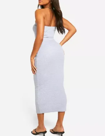 Rochie medie Boohoo, gri