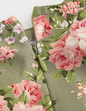 Rochie scurta SHEIN, verde