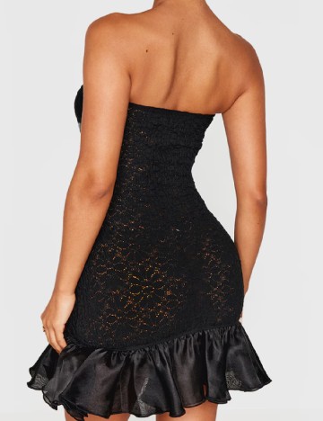 Rochie scurta PRETTYLITTLETHING, negru