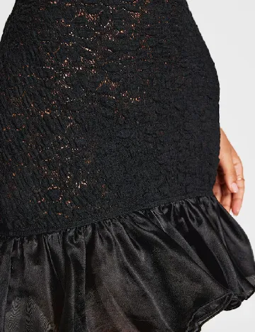 Rochie scurta PRETTYLITTLETHING, negru
