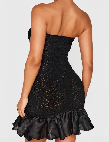 Rochie scurta PRETTYLITTLETHING, negru