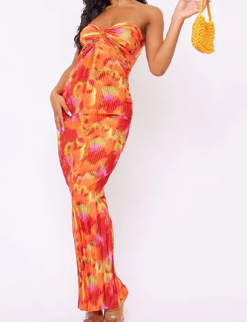 Rochie lunga PRETTYLITTLETHING, portocaliu