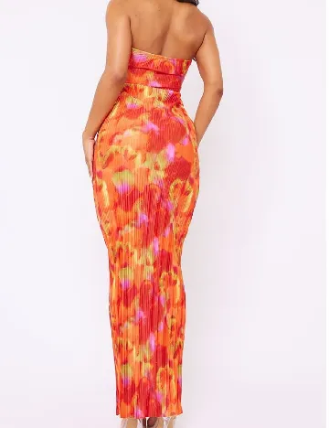 Rochie lunga PRETTYLITTLETHING, portocaliu